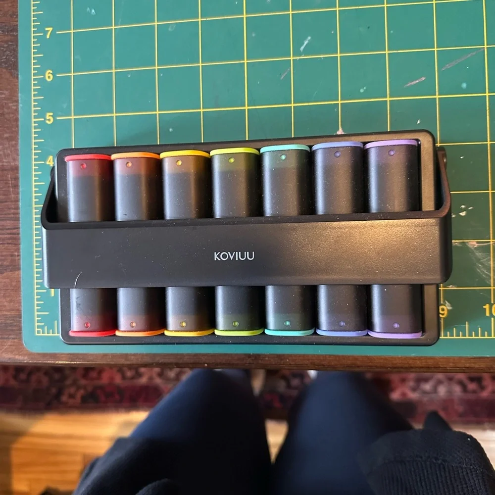 KOVIUU Multicolor pill counter